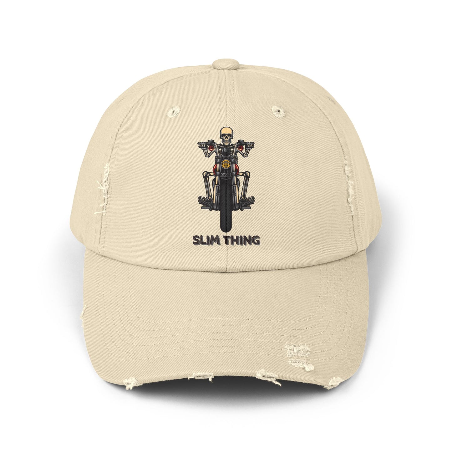 SLIM THING - Unisex Distressed Cap