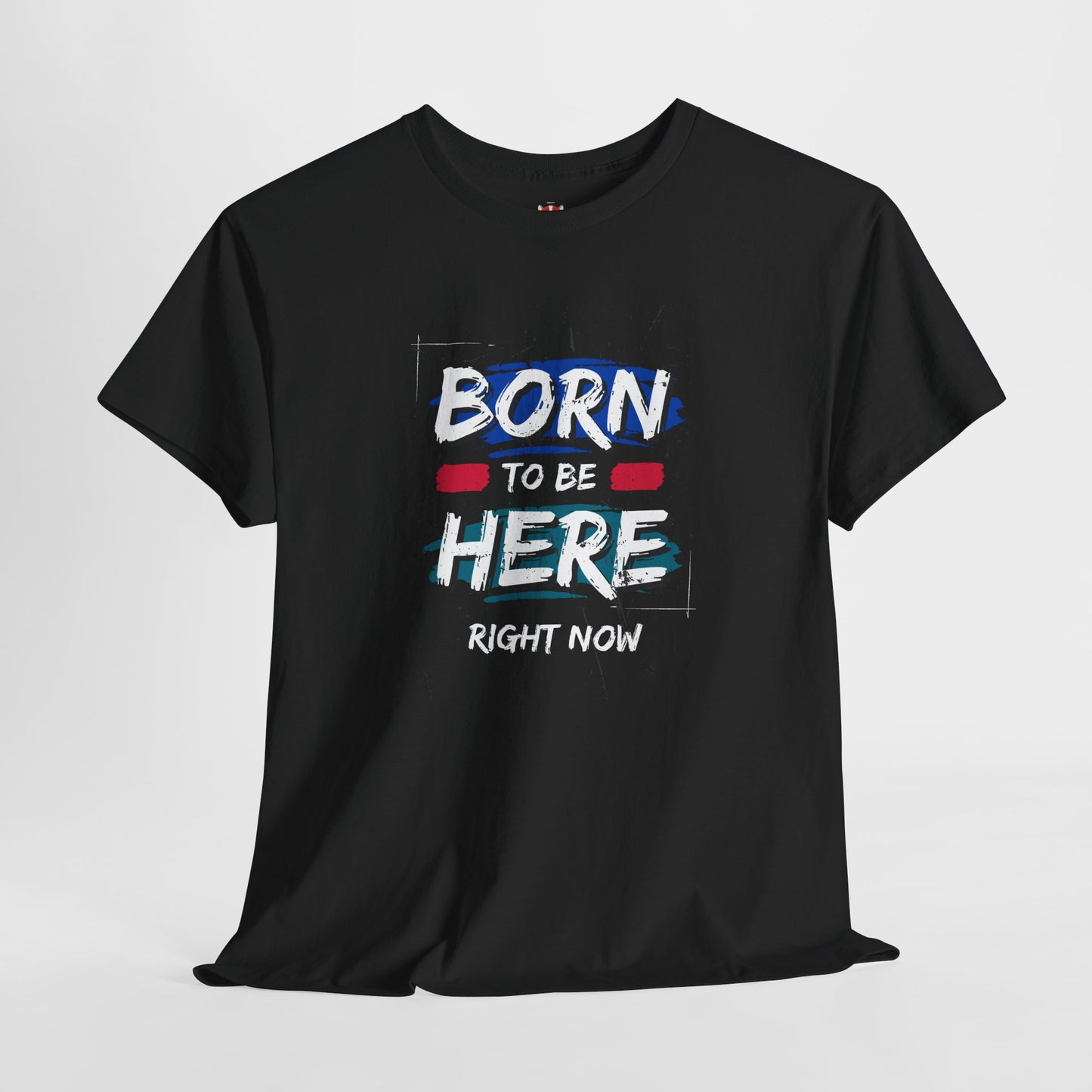 Right here. Right now. - Unisex Heavy Cotton Tee