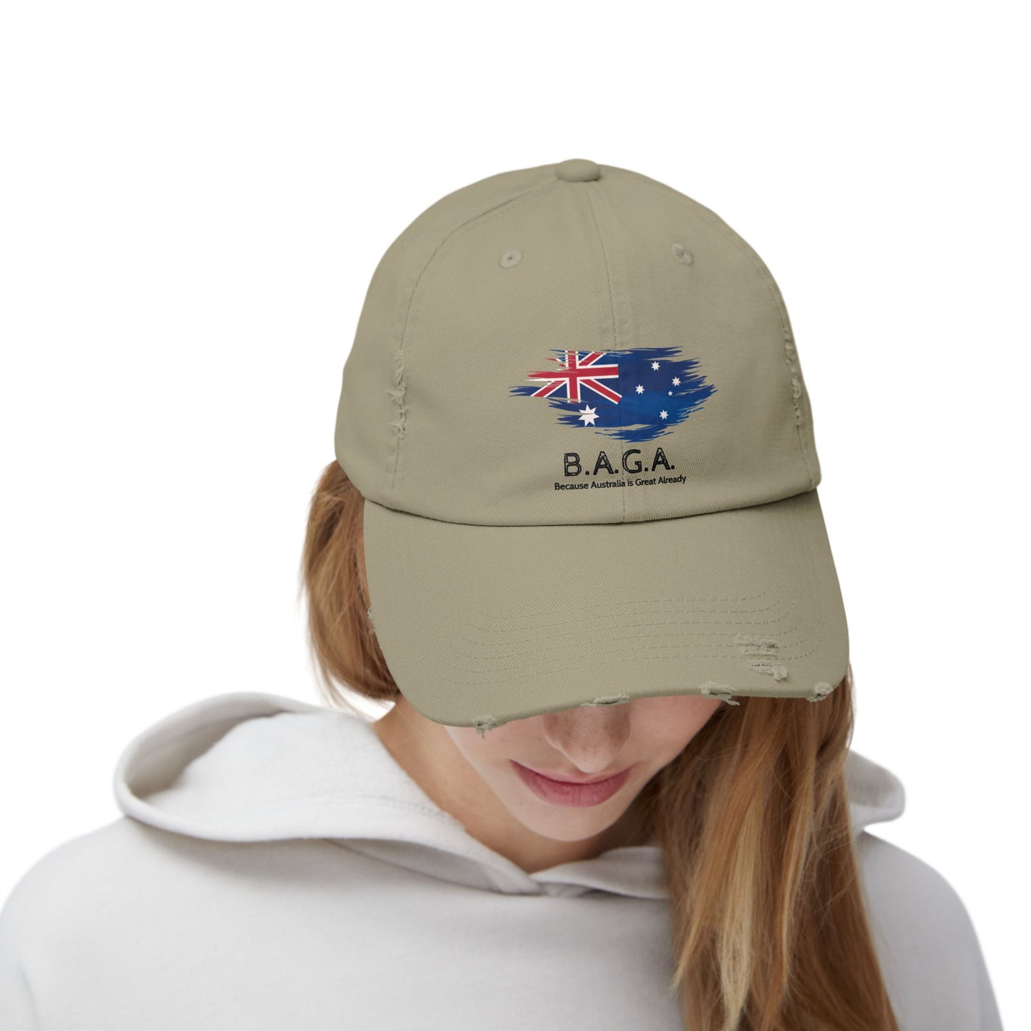 BAGA - Unisex Distressed Cap