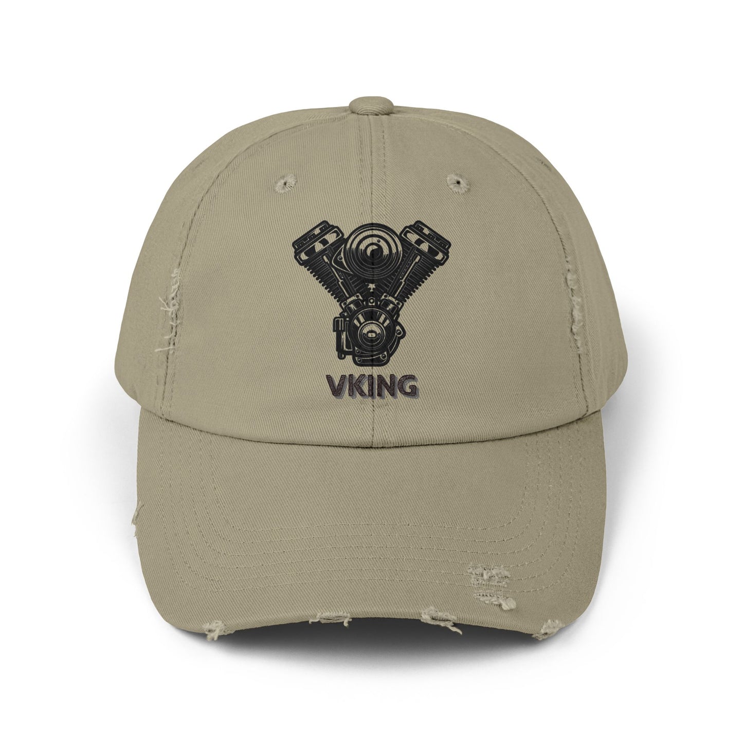 VKING - Unisex Distressed Cap