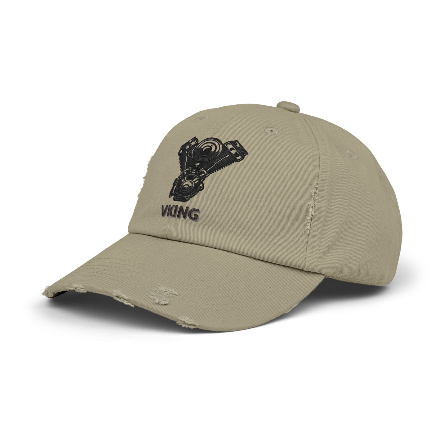 VKING - Unisex Distressed Cap