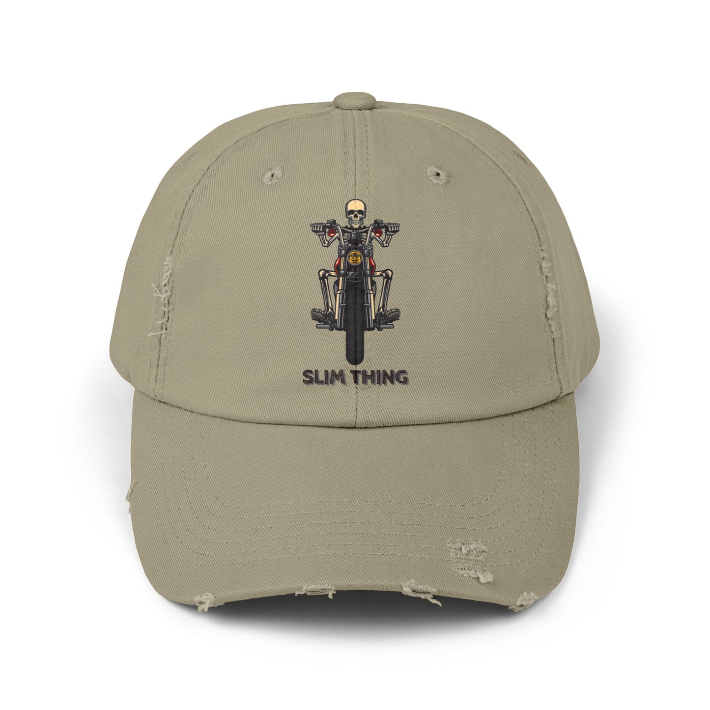 SLIM THING - Unisex Distressed Cap