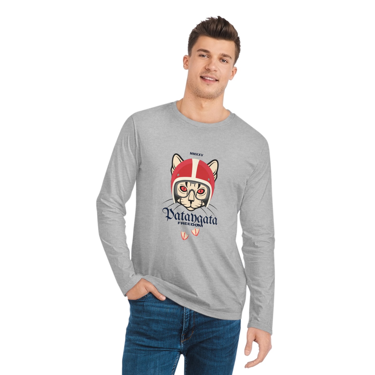 PATAYGATA - Men's Organic Sparker Long Sleeve Shirt