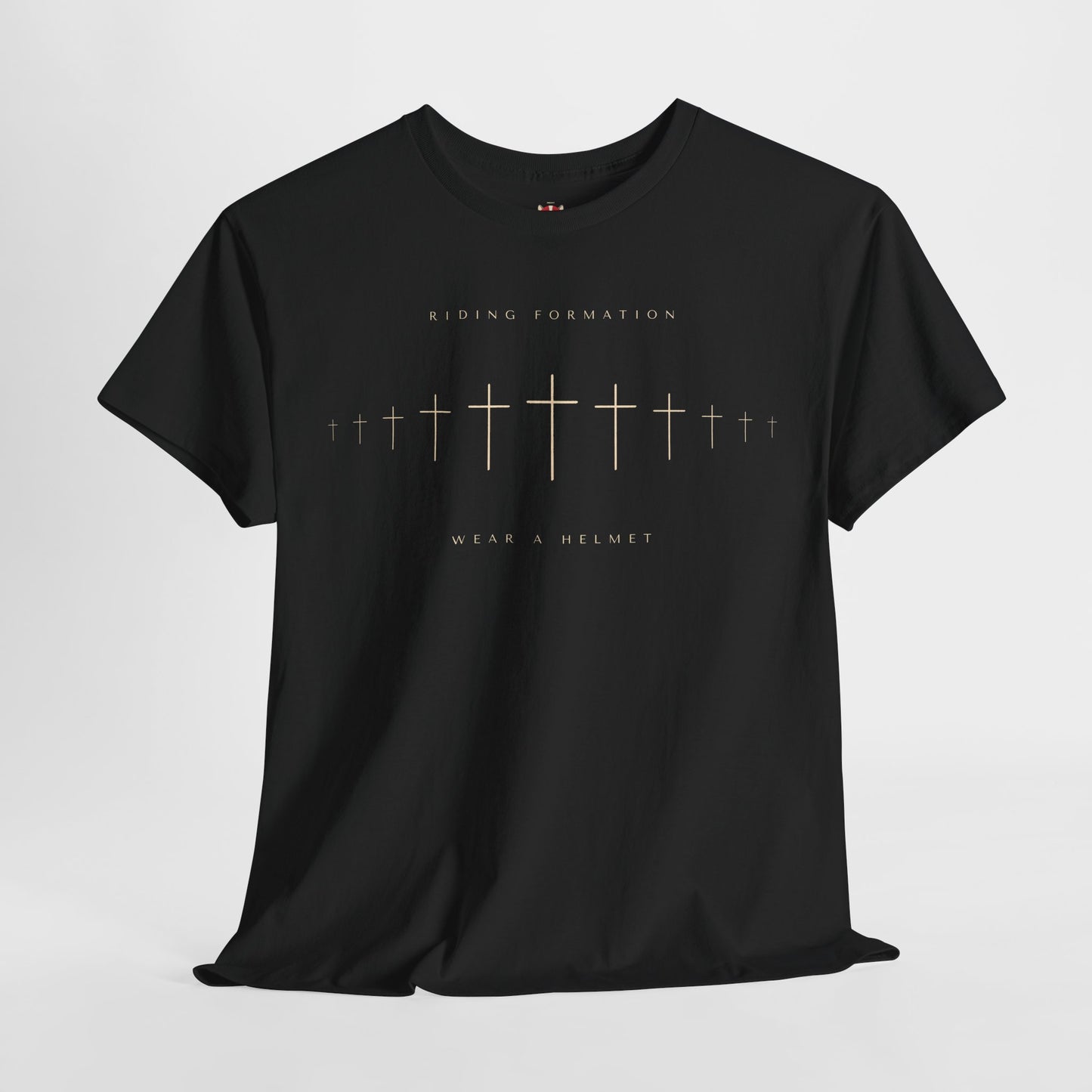 Wear a helmet - Unisex Heavy Cotton Tee
