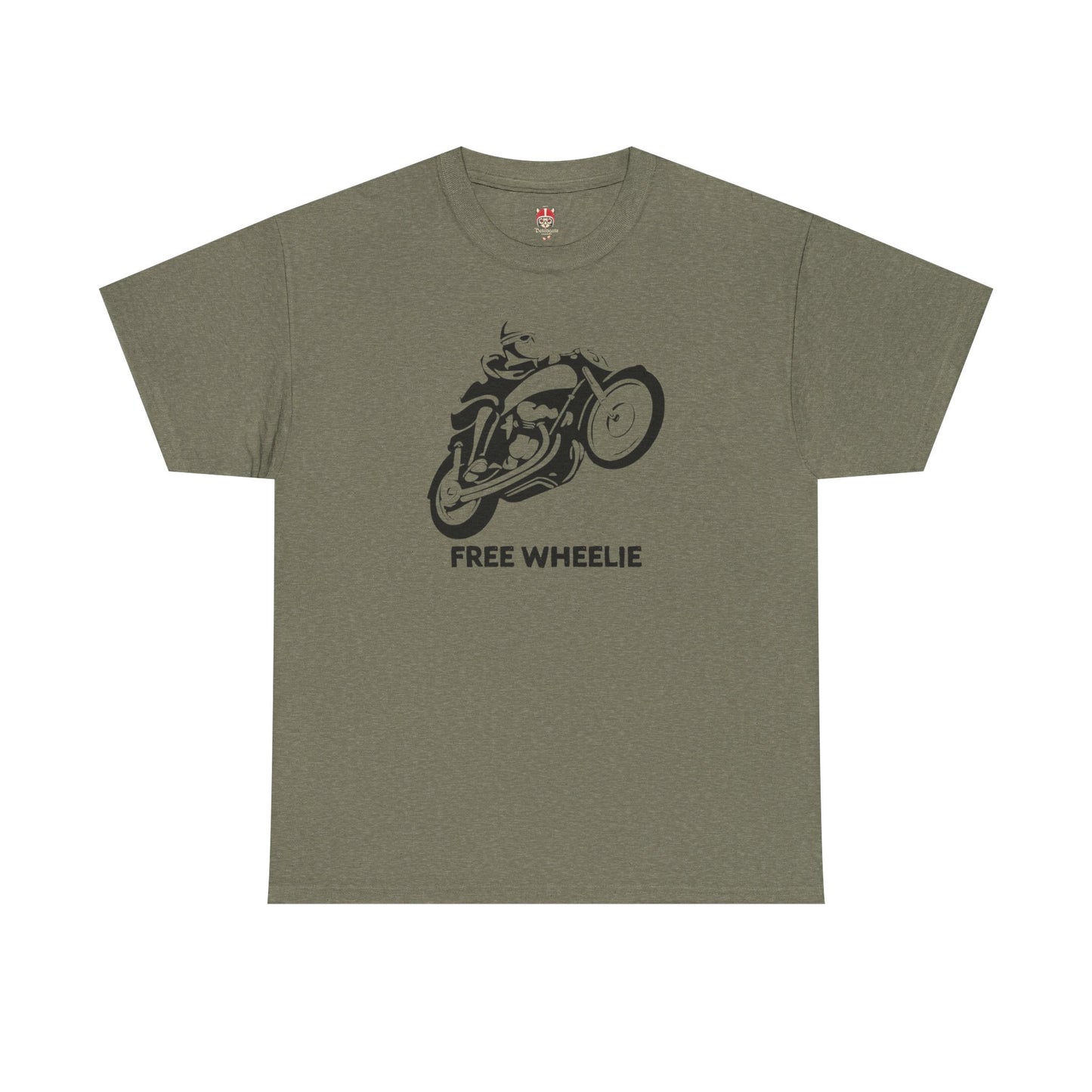 FREE WHEELIE - Unisex Heavy Cotton Tee