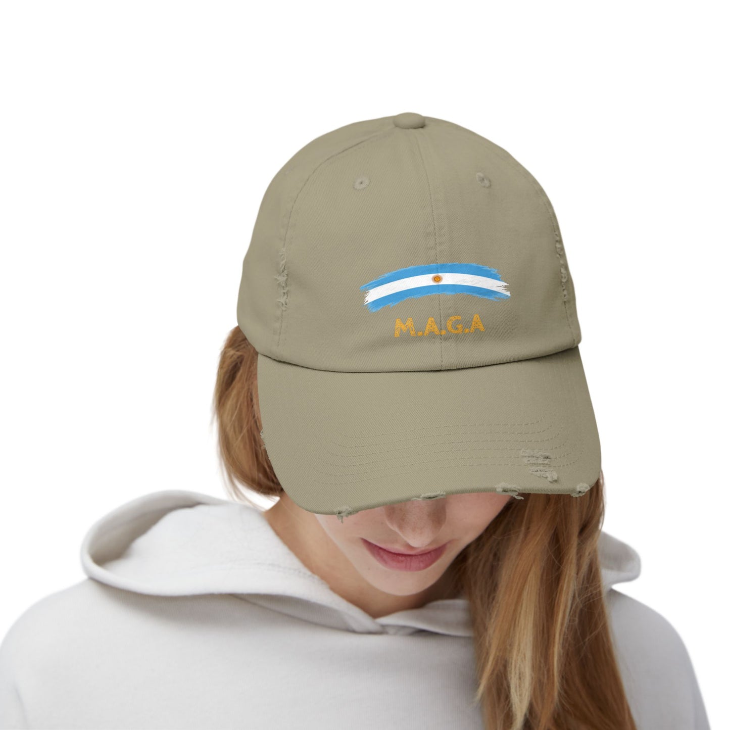 MAGA - Unisex Distressed Cap