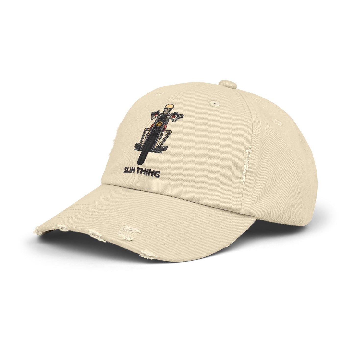 SLIM THING - Unisex Distressed Cap