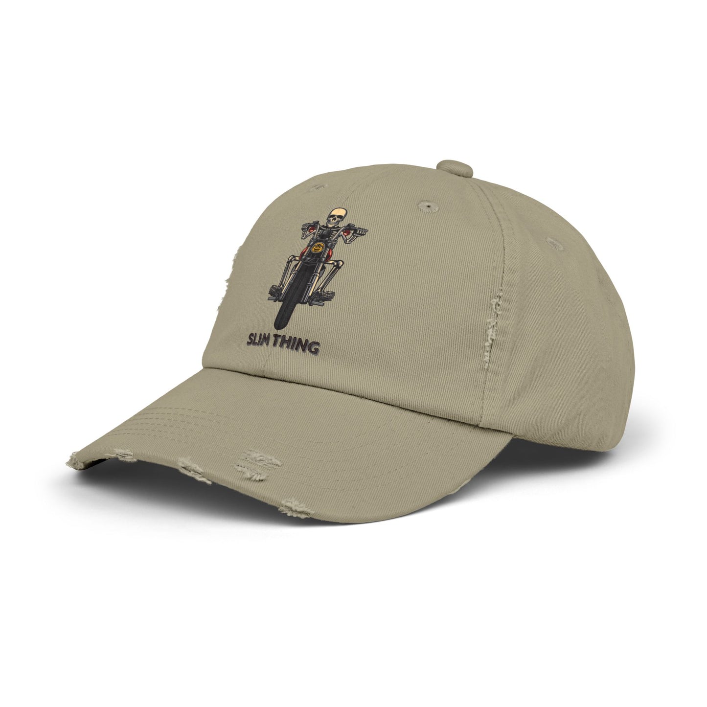 SLIM THING - Unisex Distressed Cap