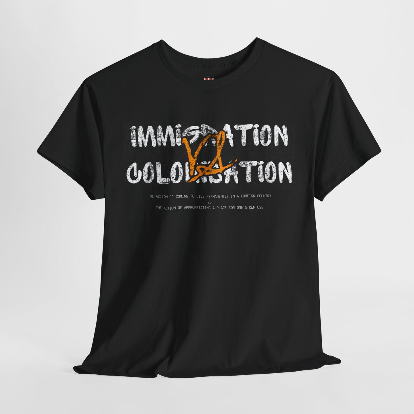 think about it - Unisex Heavy Cotton Tee