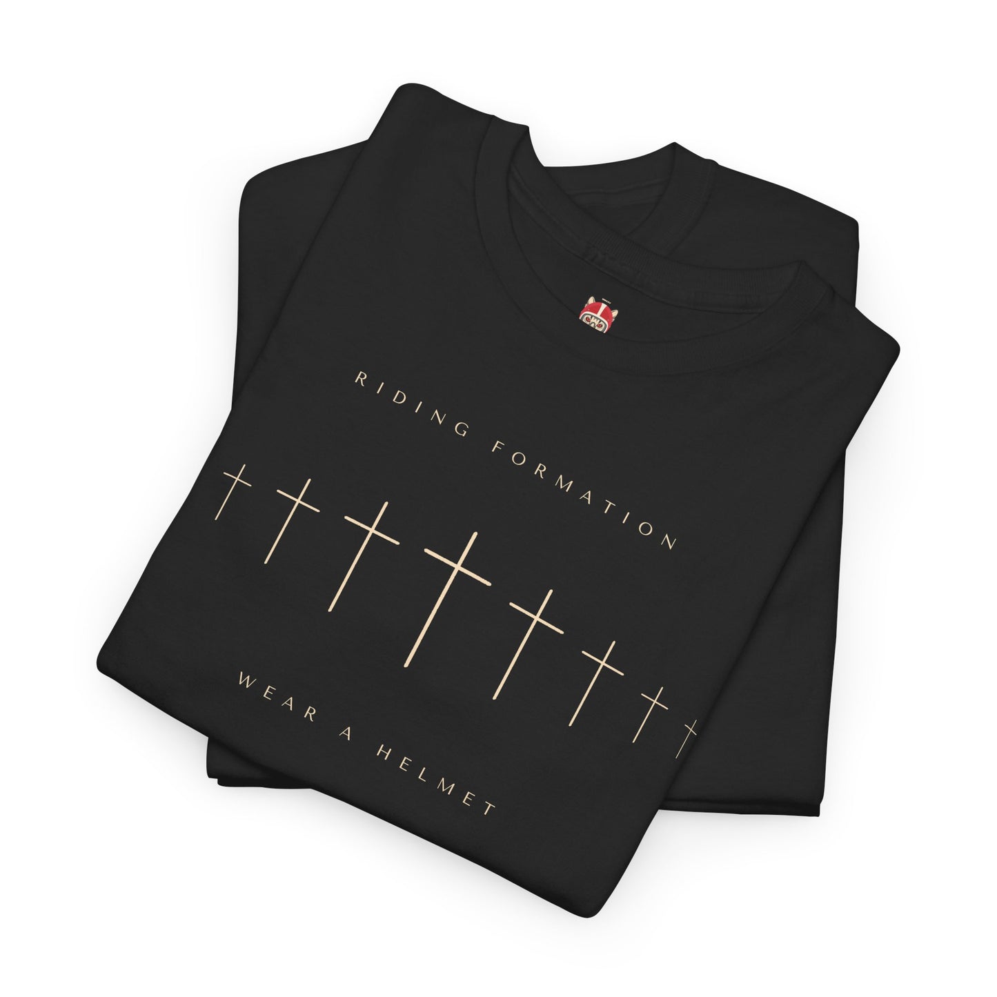Wear a helmet - Unisex Heavy Cotton Tee