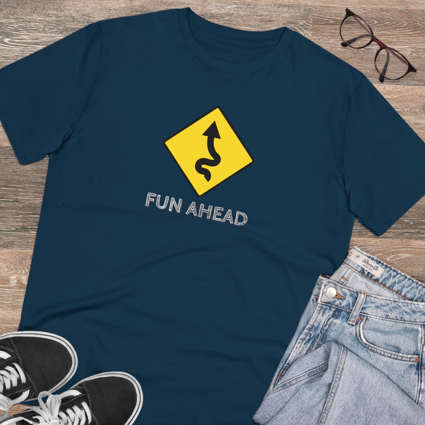 FUN AHEAD - Organic T-shirt - Unisex