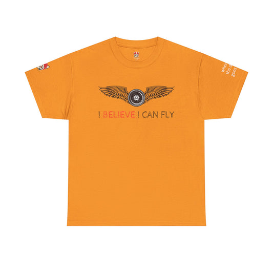 I BELIEVE I CAN FLY - Unisex Heavy Cotton Tee