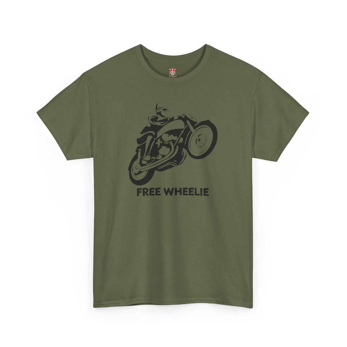 FREE WHEELIE - Unisex Heavy Cotton Tee