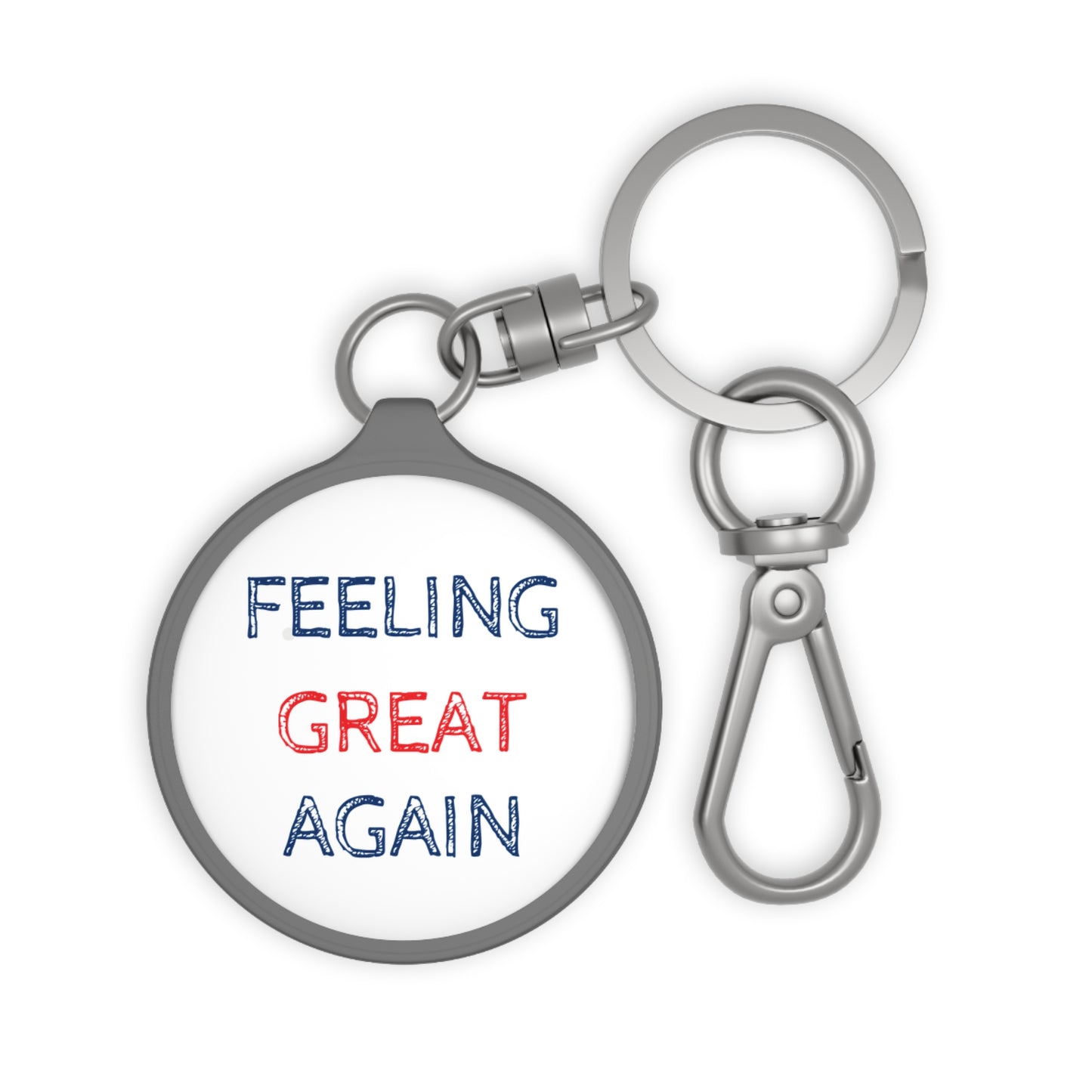 GREAT AGAIN - Keyring Tag