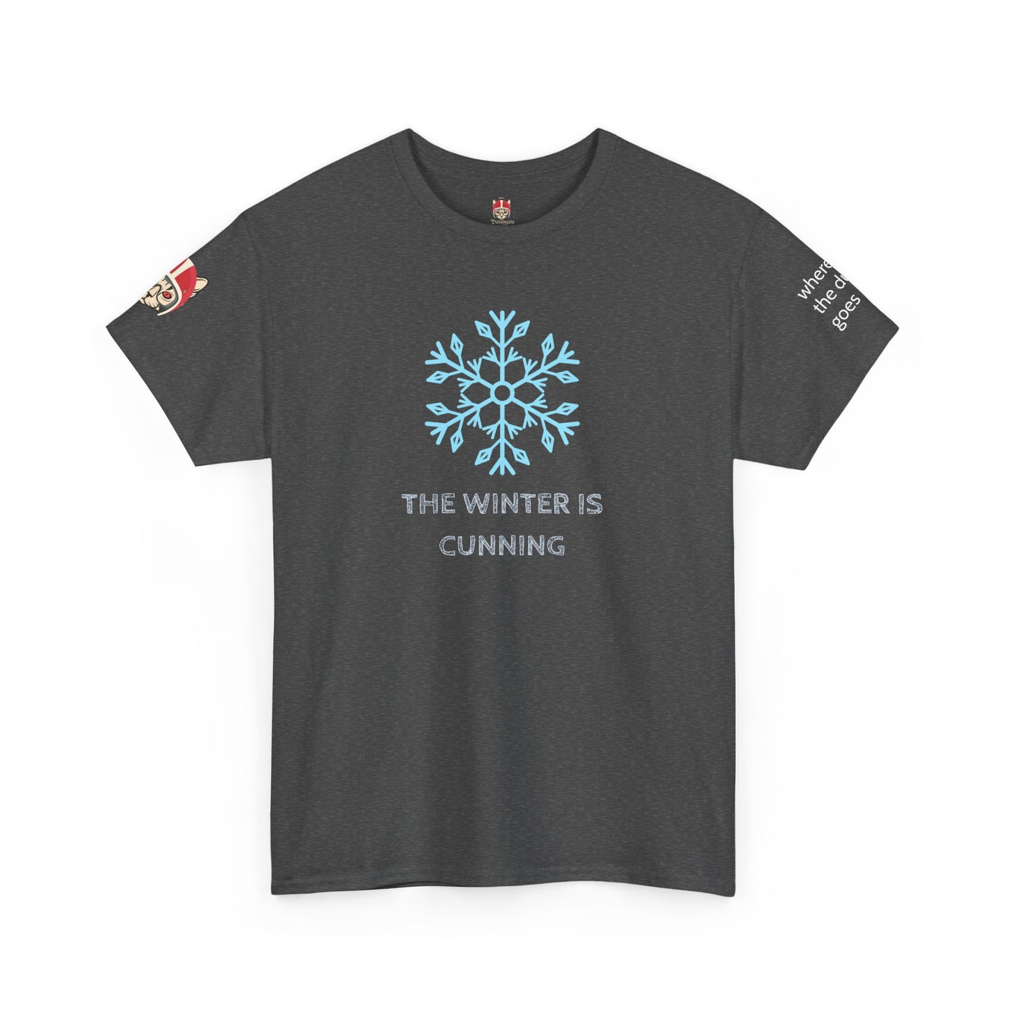 THE WINTER IS CUNNING - Unisex Heavy Cotton Tee