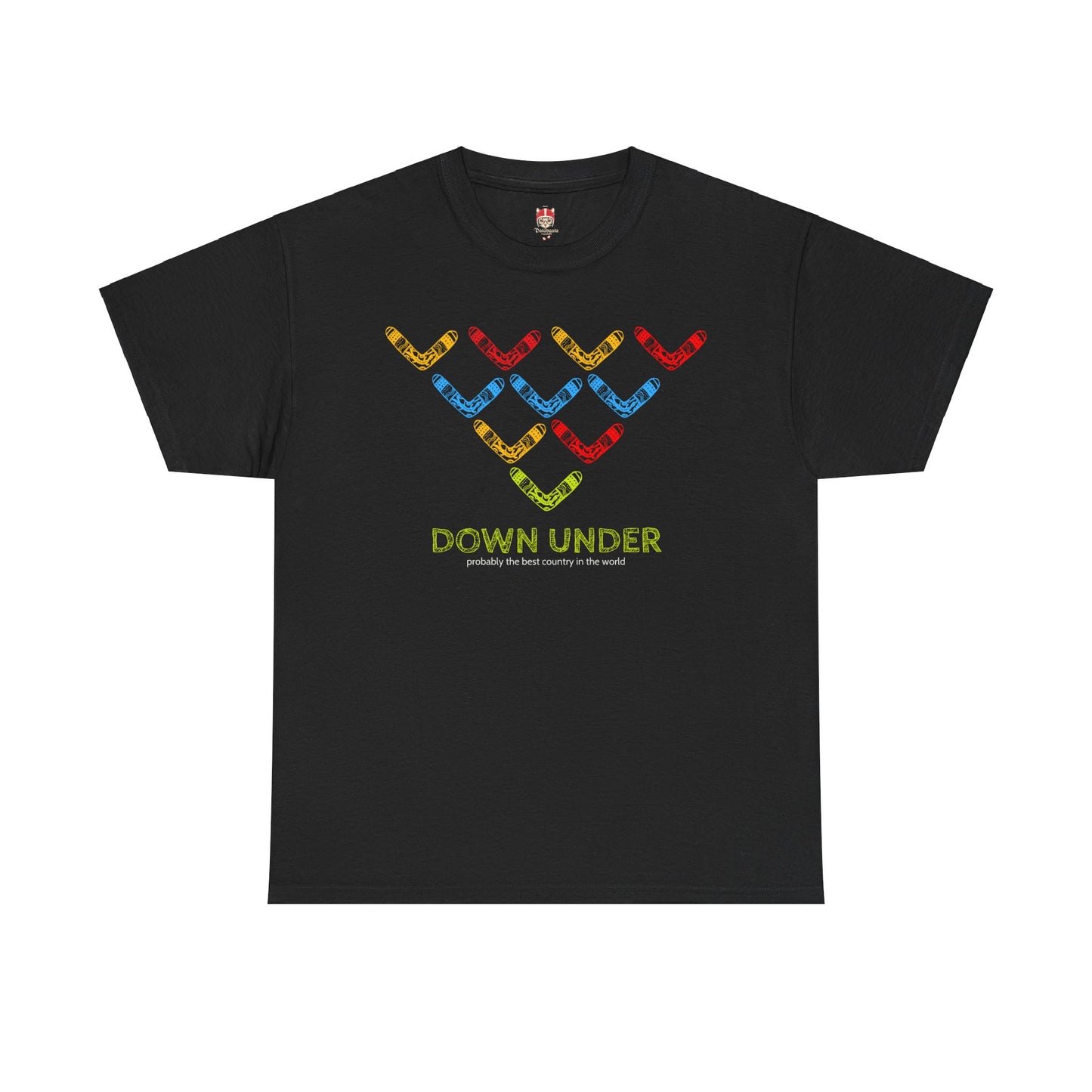 DOWN UNDER - Unisex Heavy Cotton Tee