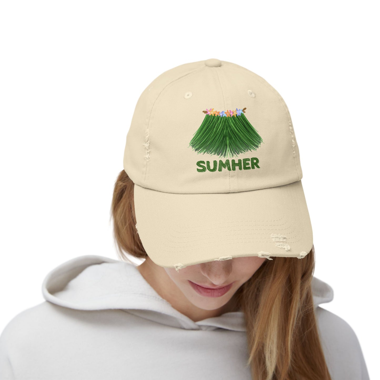 SUMHER - Unisex Distressed Cap