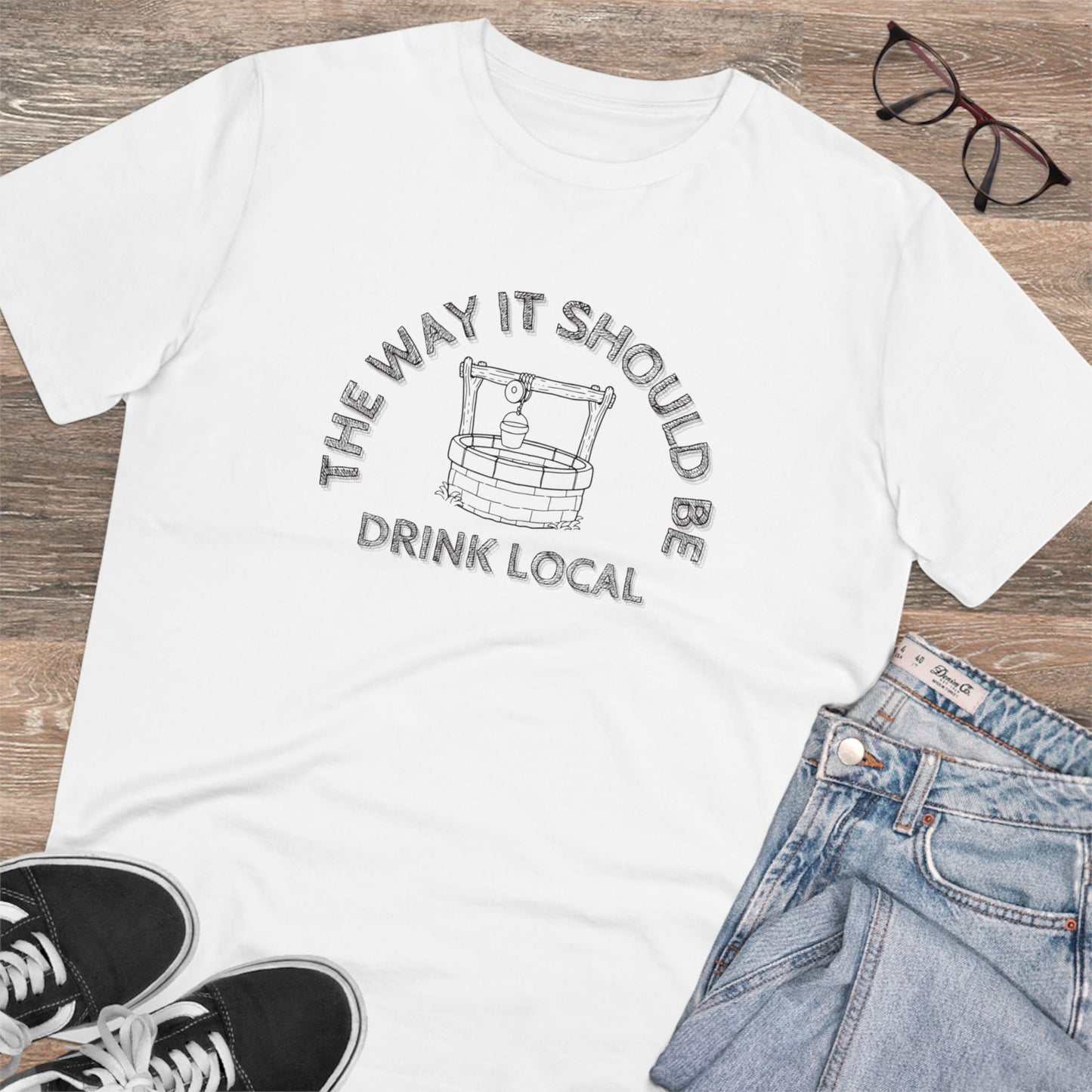 DRINK LOCAL - Organic T-shirt - Unisex