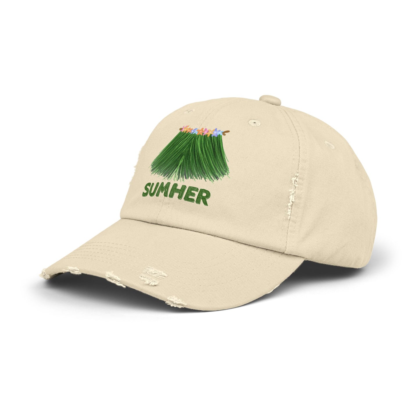 SUMHER - Unisex Distressed Cap