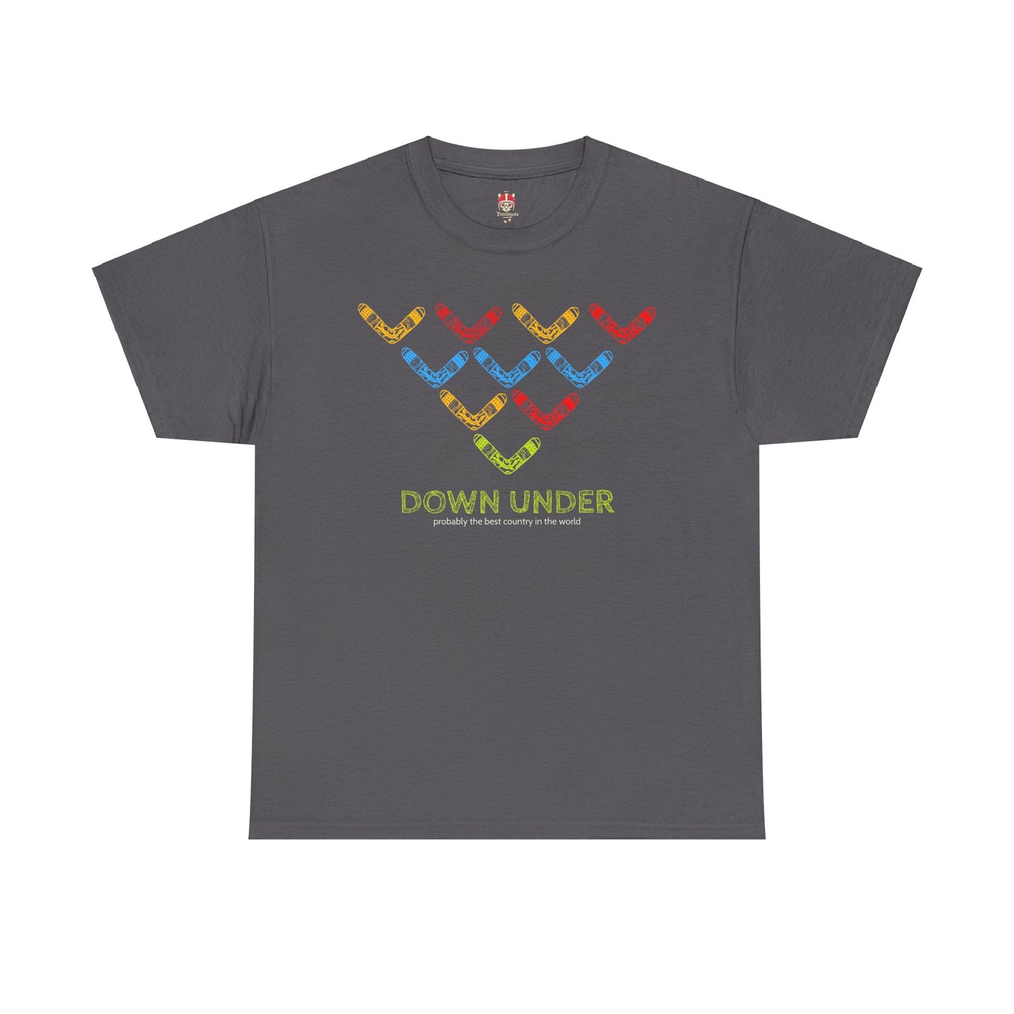 DOWN UNDER - Unisex Heavy Cotton Tee