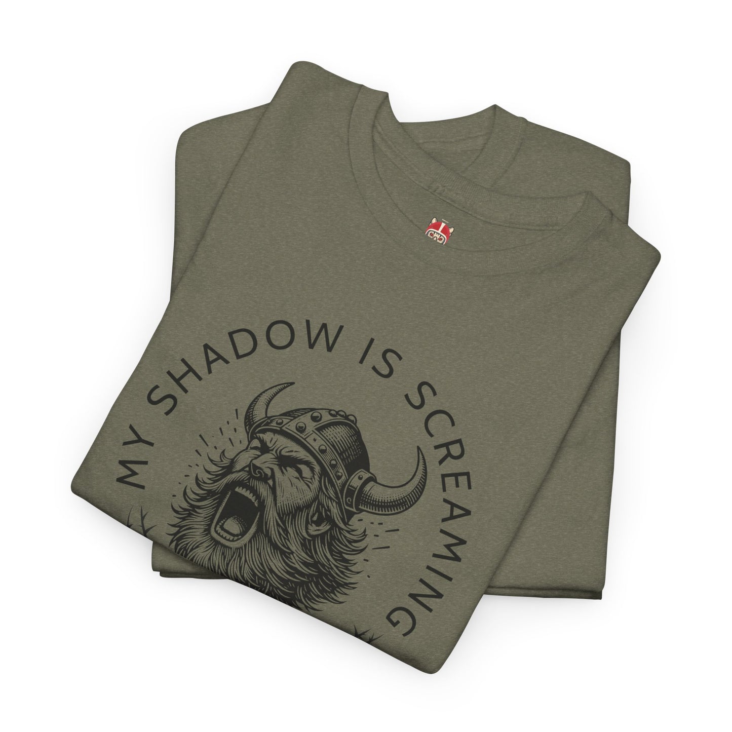 MY SHADOW IS SCREAMING - Unisex Heavy Cotton Tee