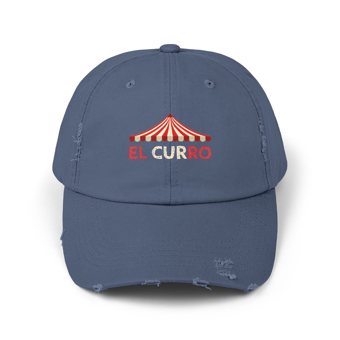 EL CURRO - Unisex Distressed Cap