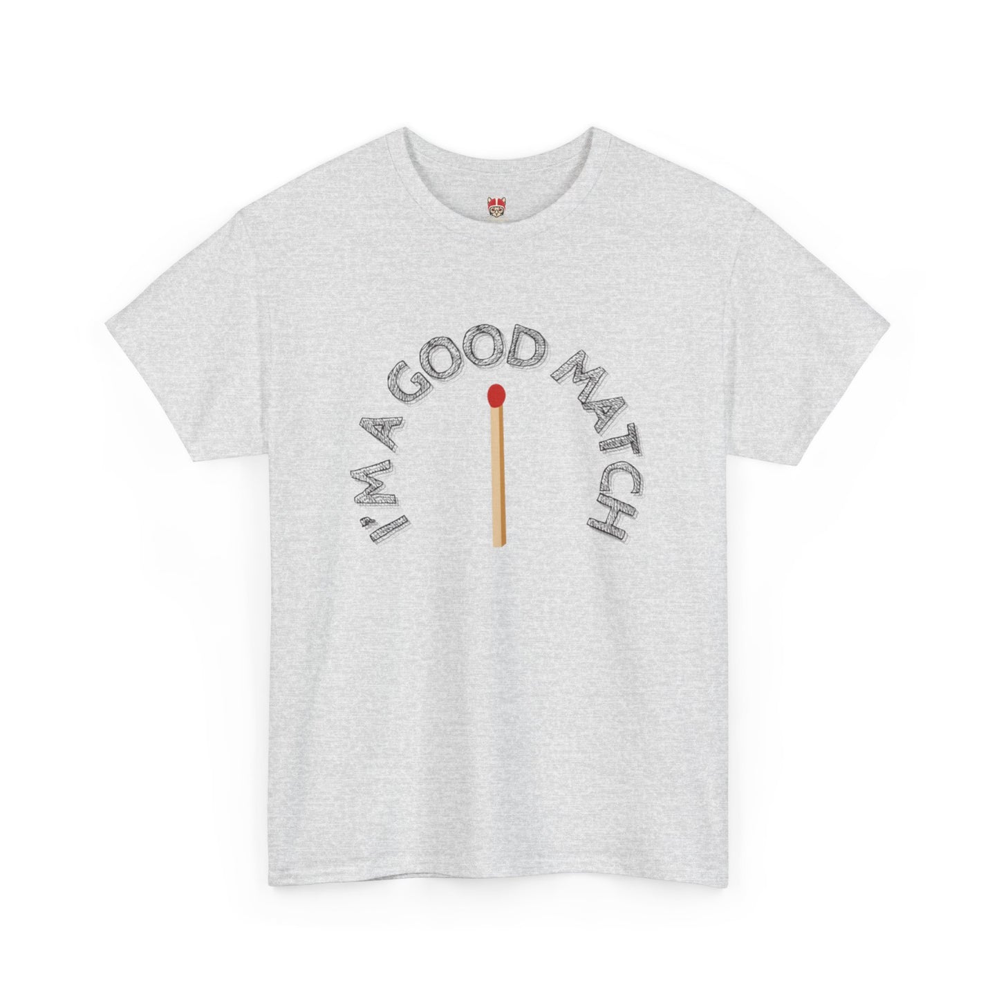 GOOD MATCH - Unisex Heavy Cotton Tee