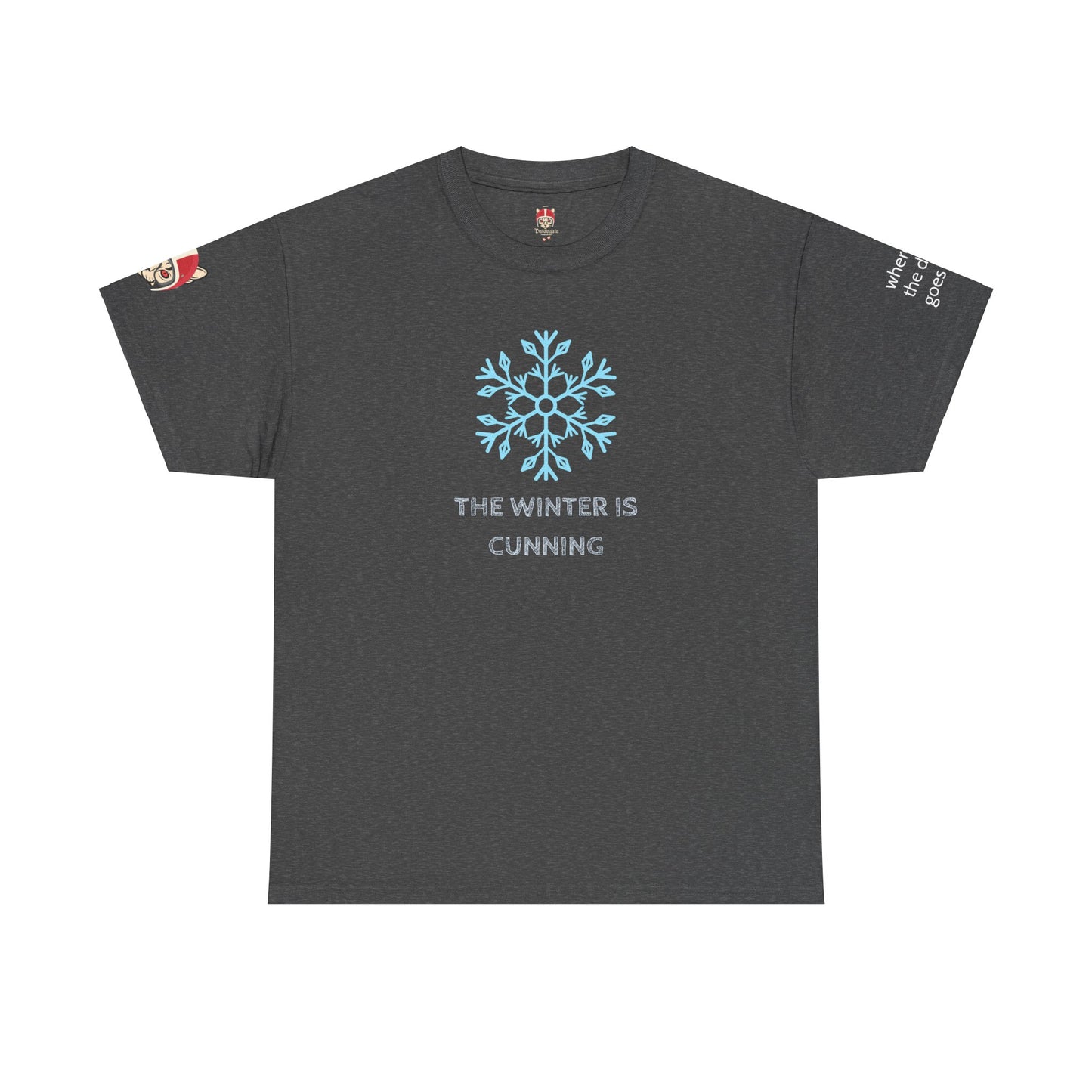 THE WINTER IS CUNNING - Unisex Heavy Cotton Tee