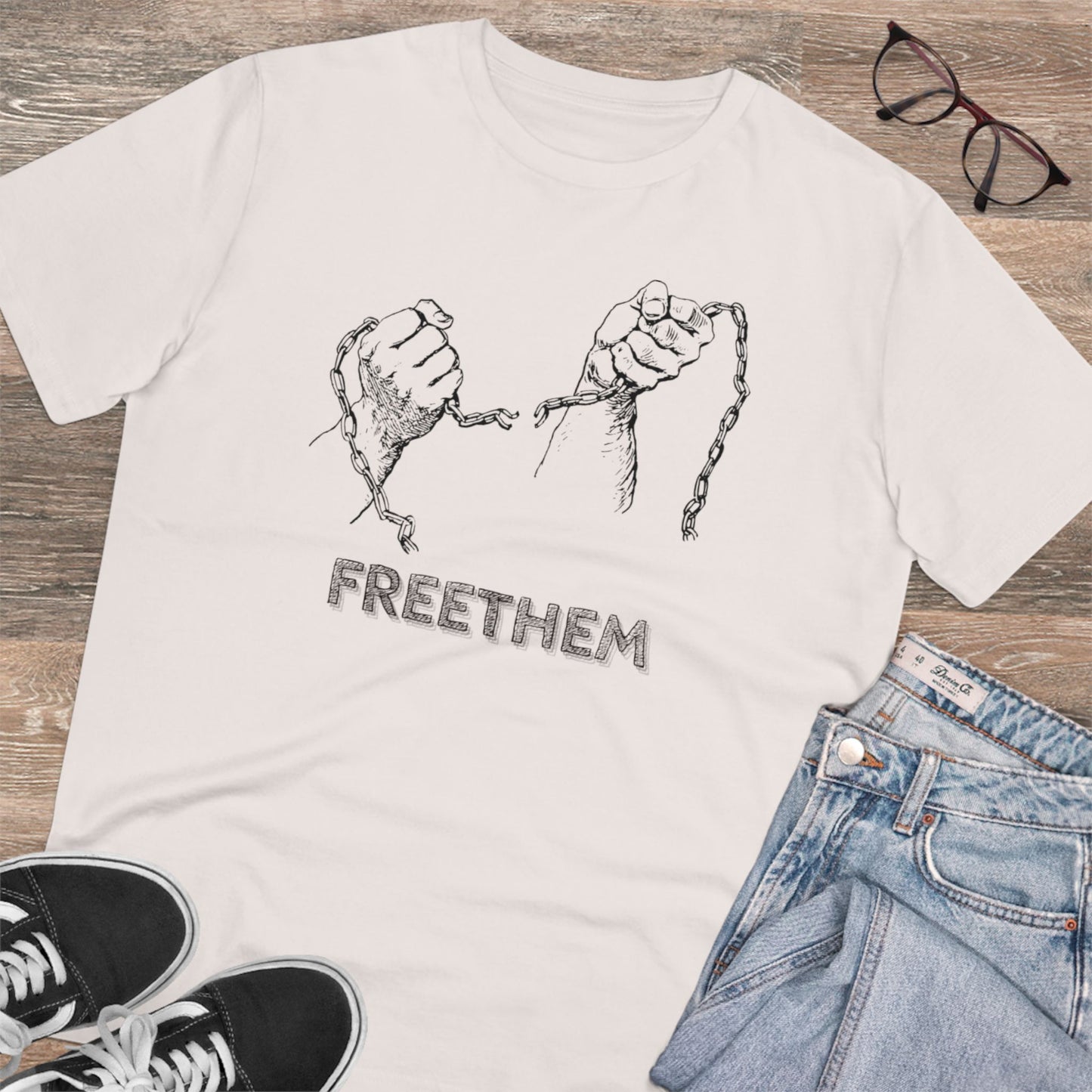 FREETHEM - Organic T-shirt - Unisex