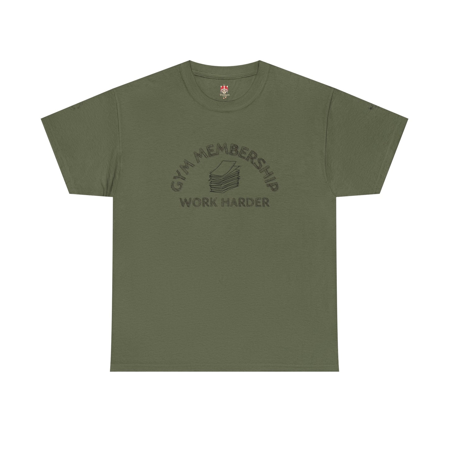 BD WORK HARDER - Unisex Heavy Cotton Tee