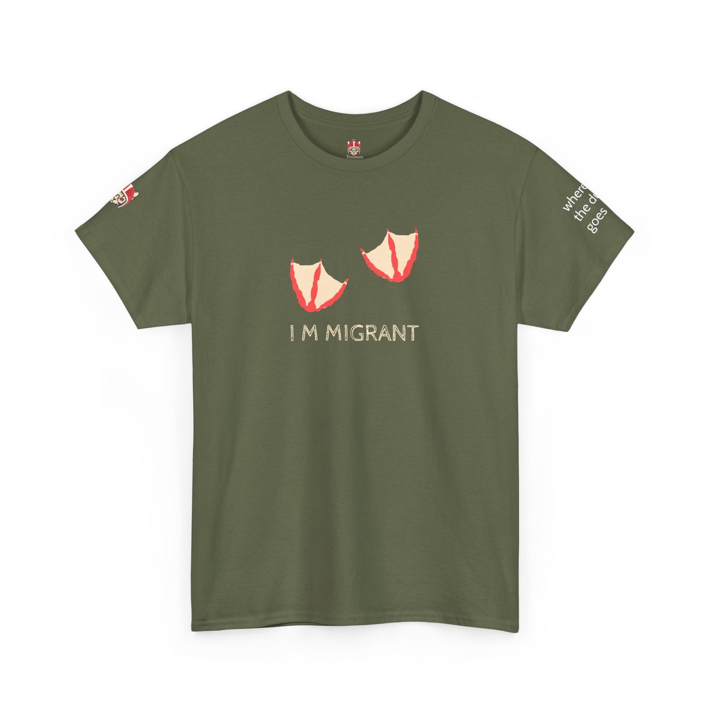 I MM MIGRANT - Unisex Heavy Cotton Tee