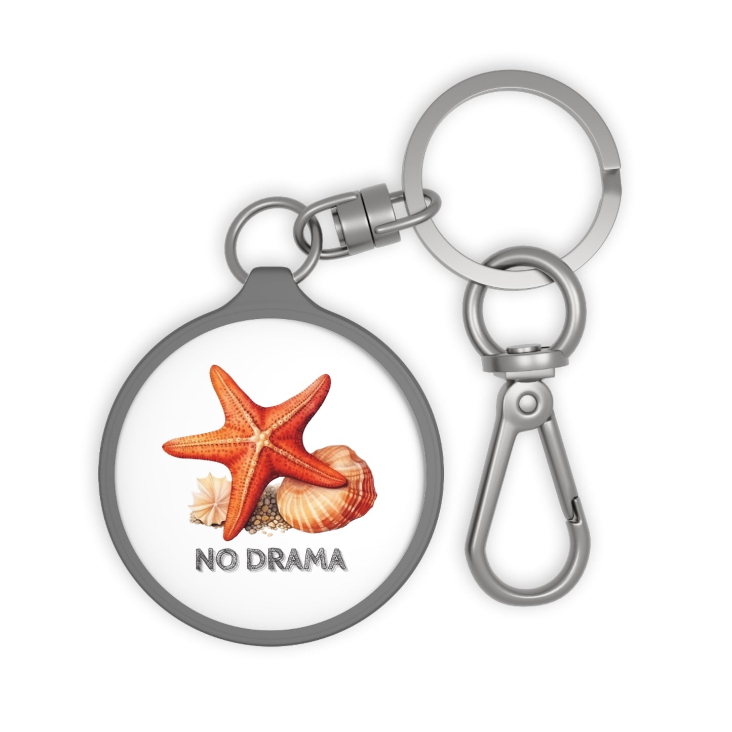 NO DRAMA - Keyring Tag