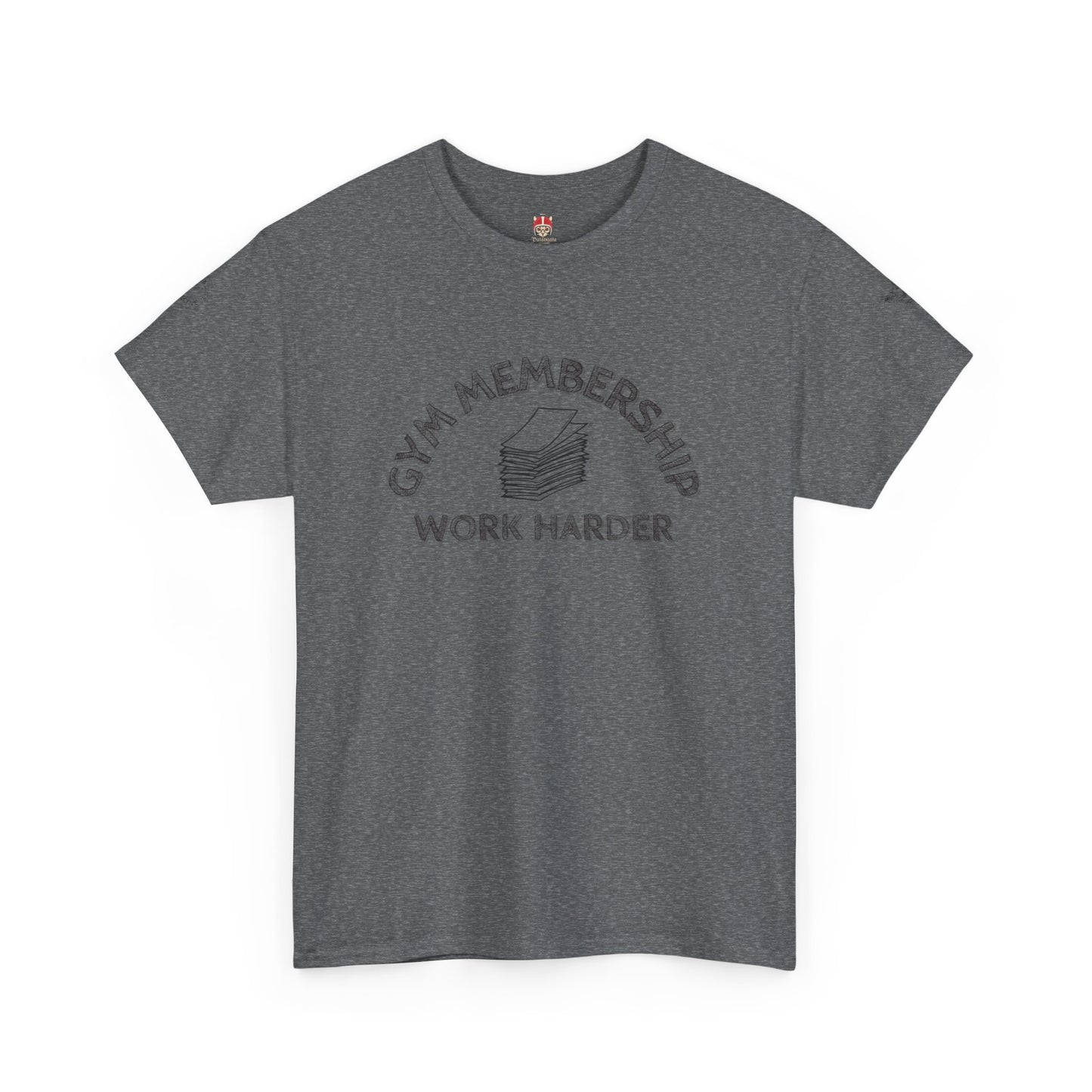 BD WORK HARDER - Unisex Heavy Cotton Tee