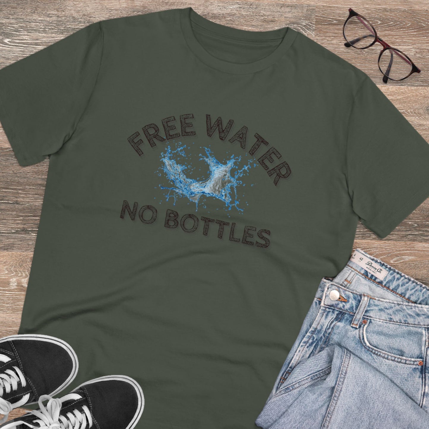 NO BOTTLES - Organic T-shirt - Unisex