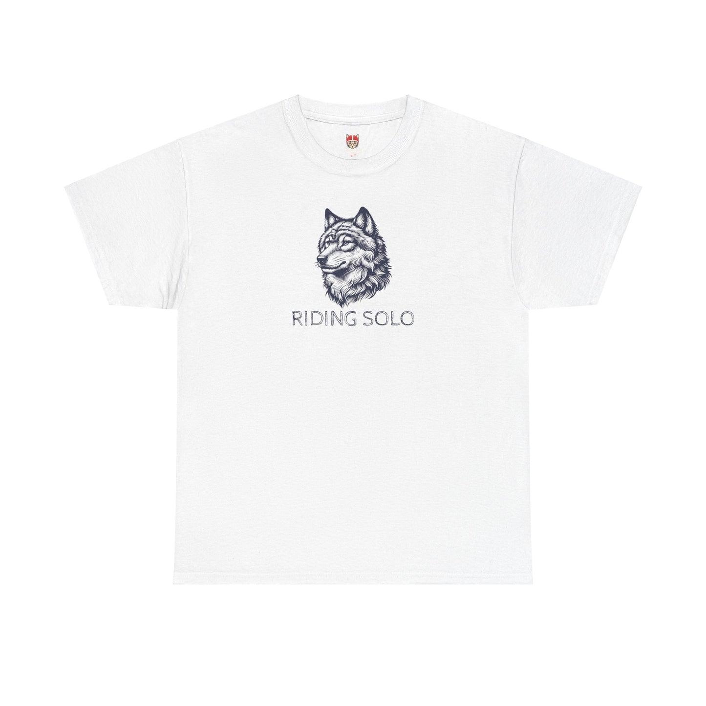 RIDING SOLO - Unisex Heavy Cotton Tee