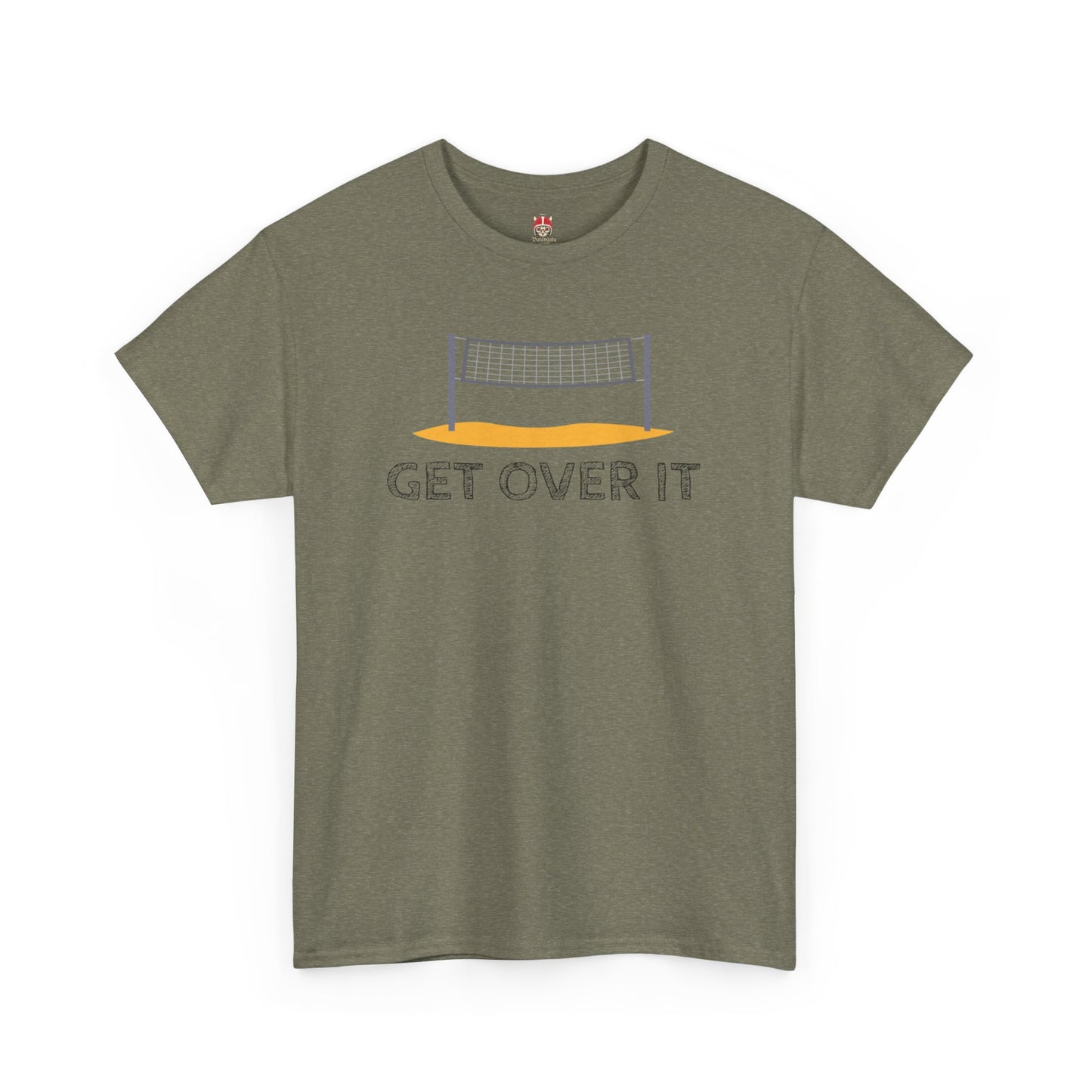 GET OVER IT - Unisex Heavy Cotton Tee