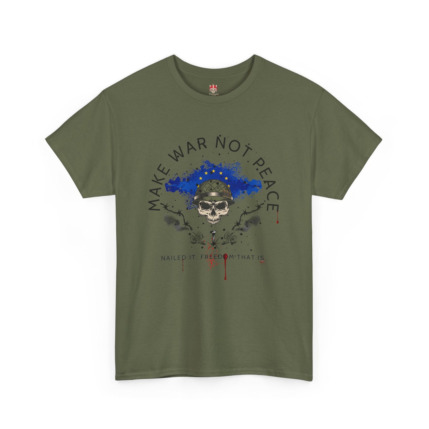 Copy of make war not peace - Unisex Heavy Cotton Tee