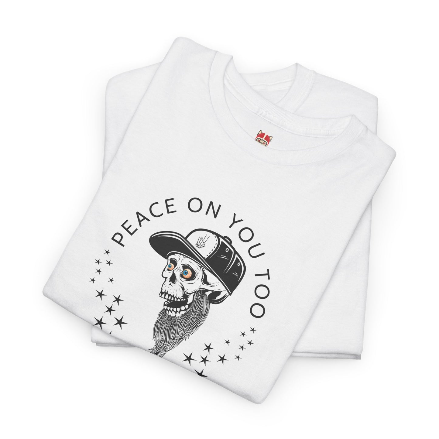 PEACE ON YOU TOO - Unisex Heavy Cotton Tee