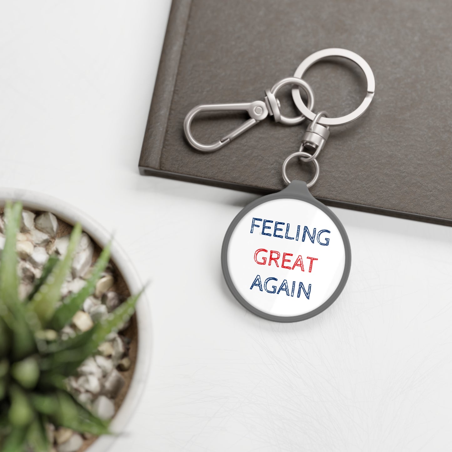 GREAT AGAIN - Keyring Tag