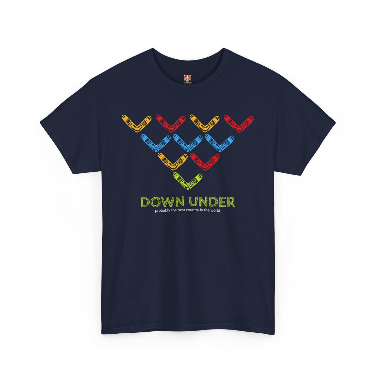 DOWN UNDER - Unisex Heavy Cotton Tee