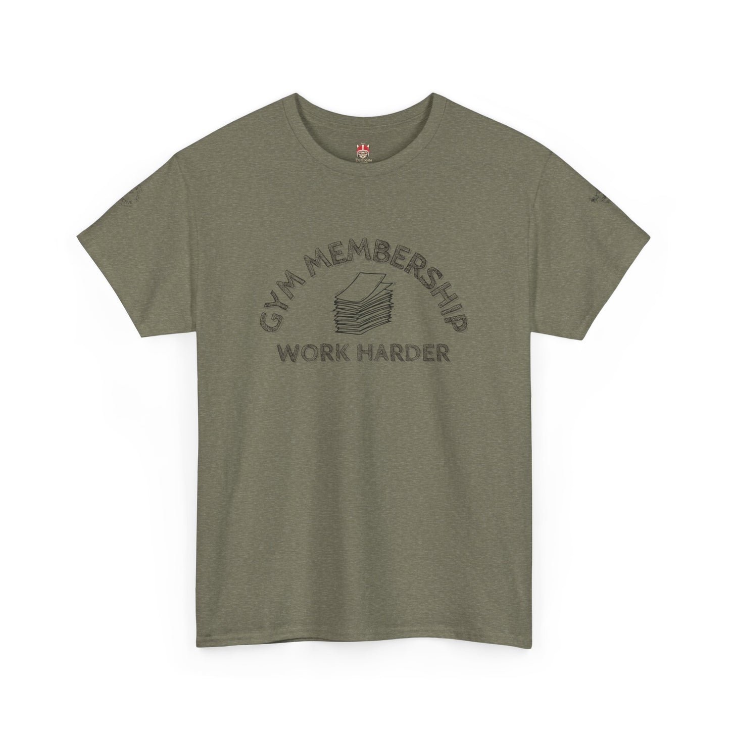 BD WORK HARDER - Unisex Heavy Cotton Tee