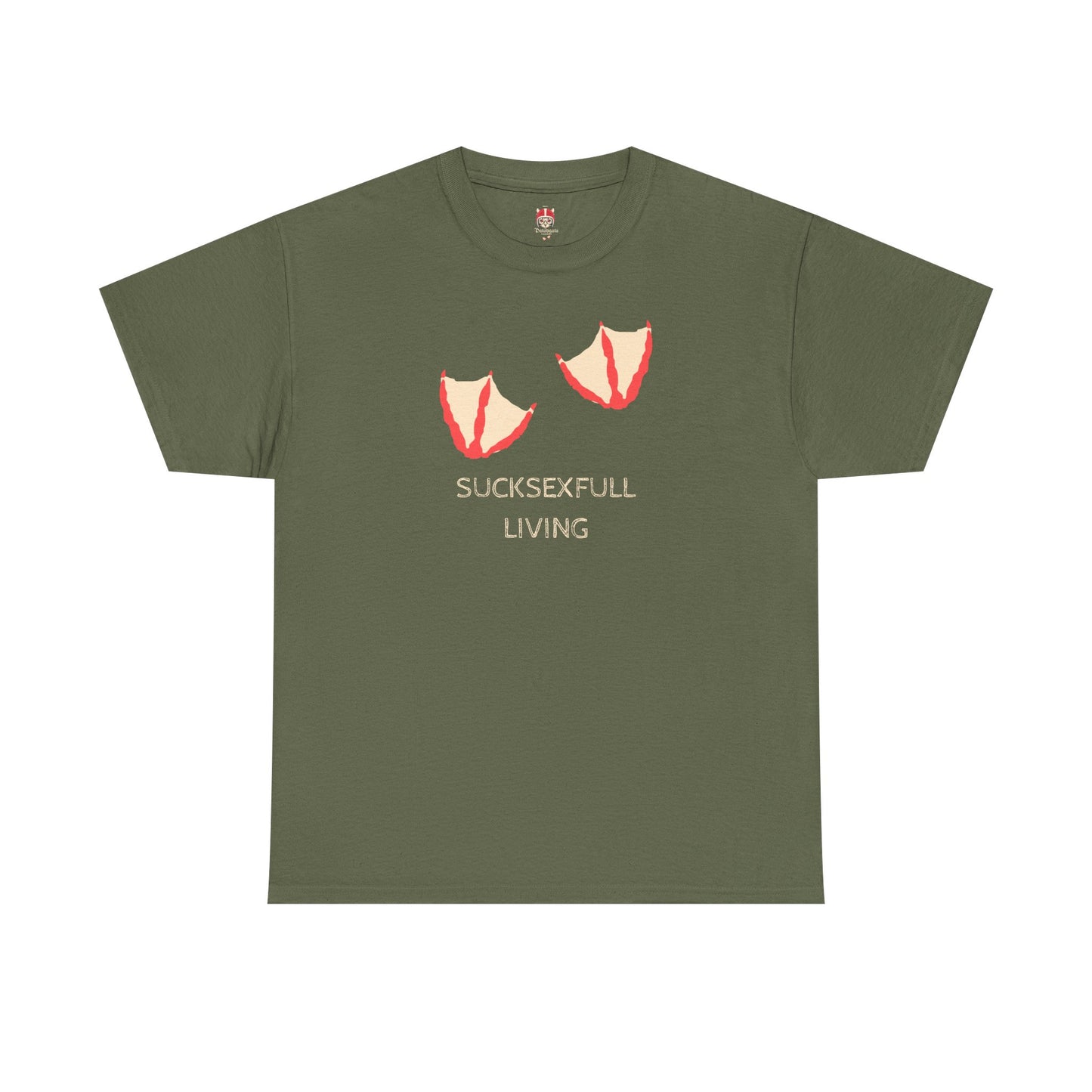 SUCKSEXFUL LIVING - Unisex Heavy Cotton Tee