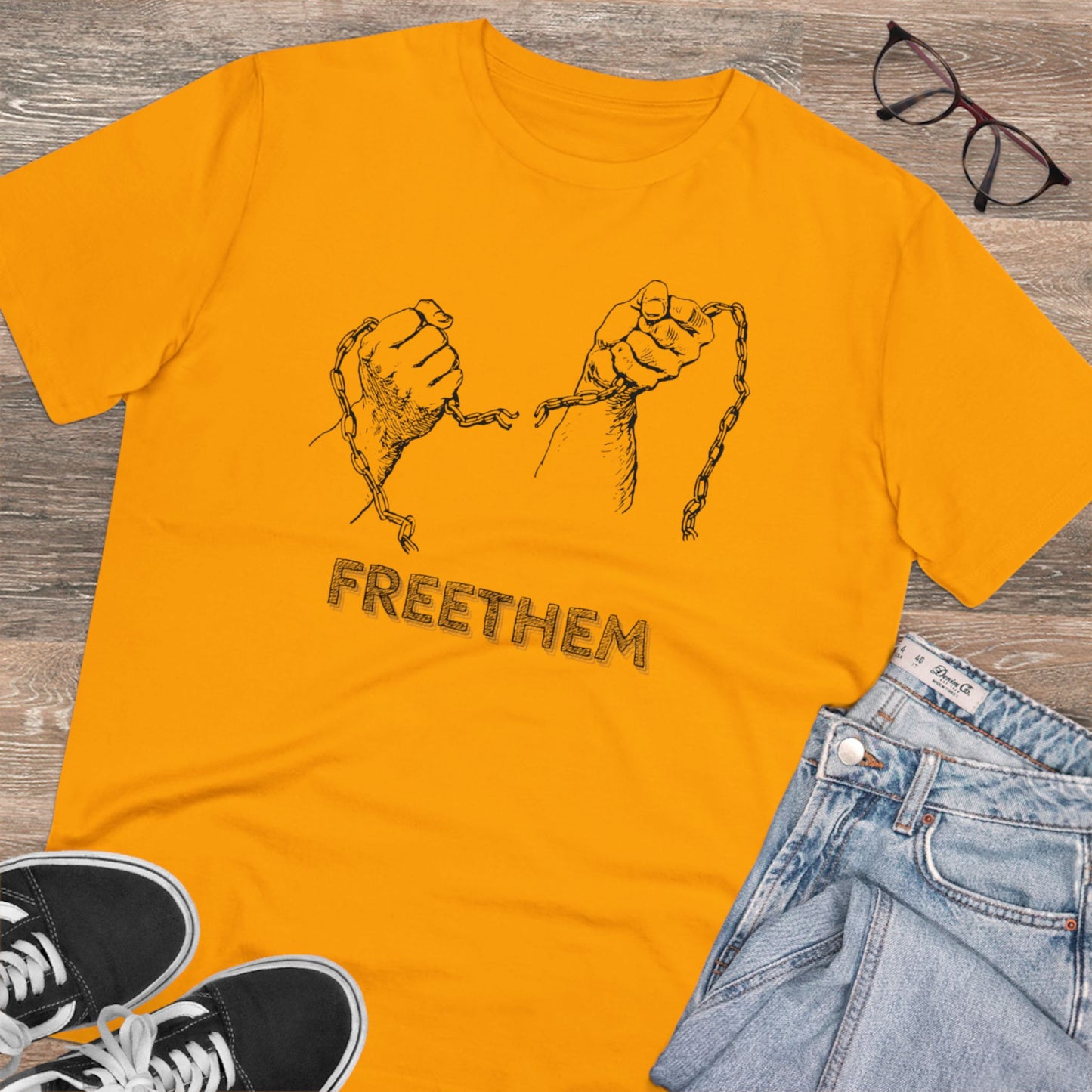 FREETHEM - Organic T-shirt - Unisex