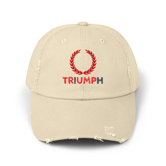 TRIUMPH - Unisex Distressed Cap