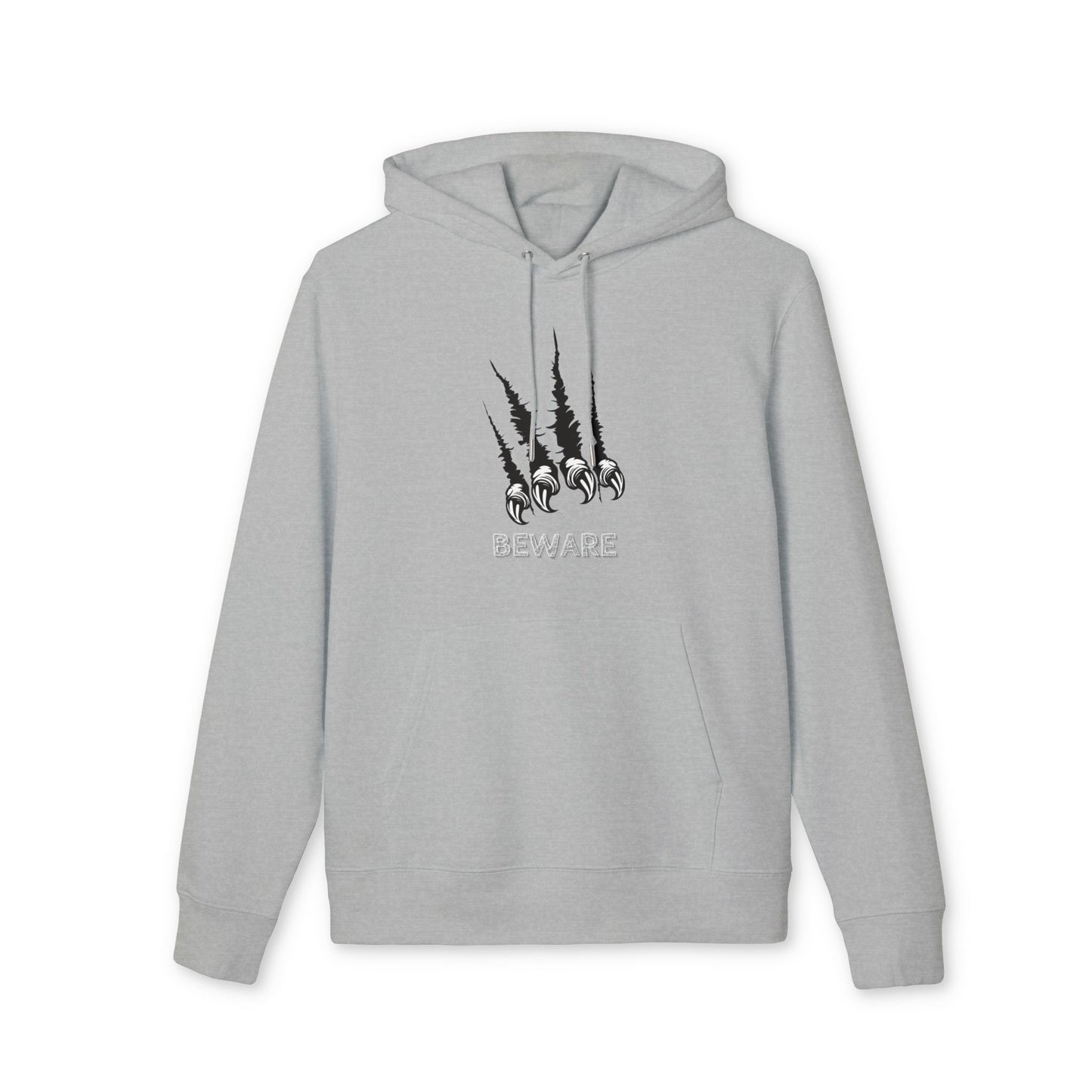 Beware Claw Design Unisex Hoodie - Perfect for Halloween and Everyday Wear