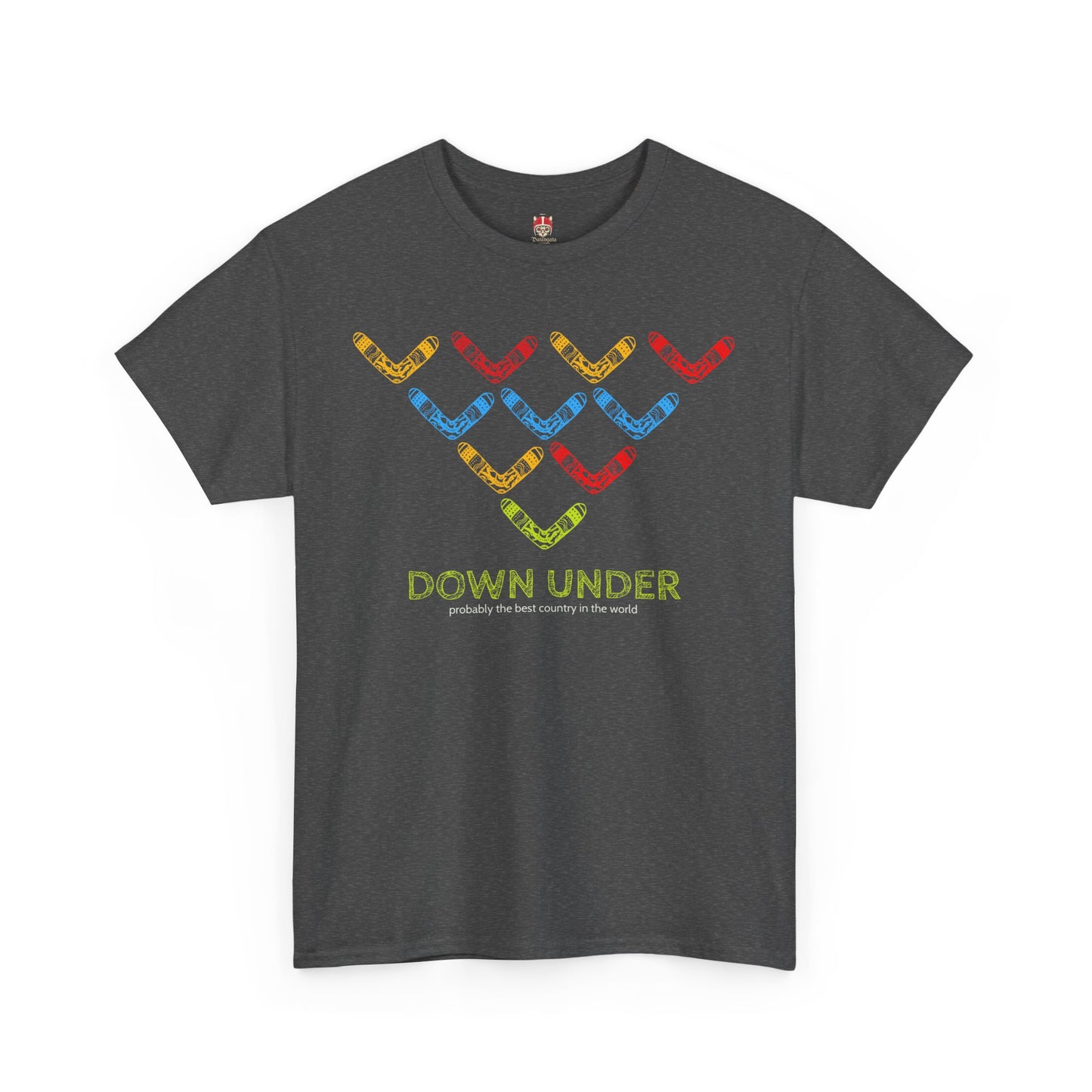 DOWN UNDER - Unisex Heavy Cotton Tee