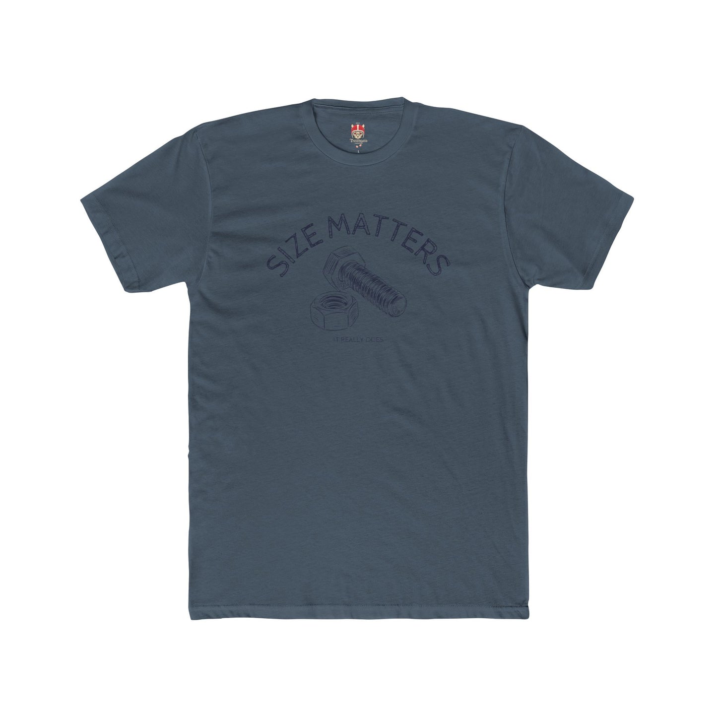 SIZE MATTERS - Unisex Cotton Crew Tee