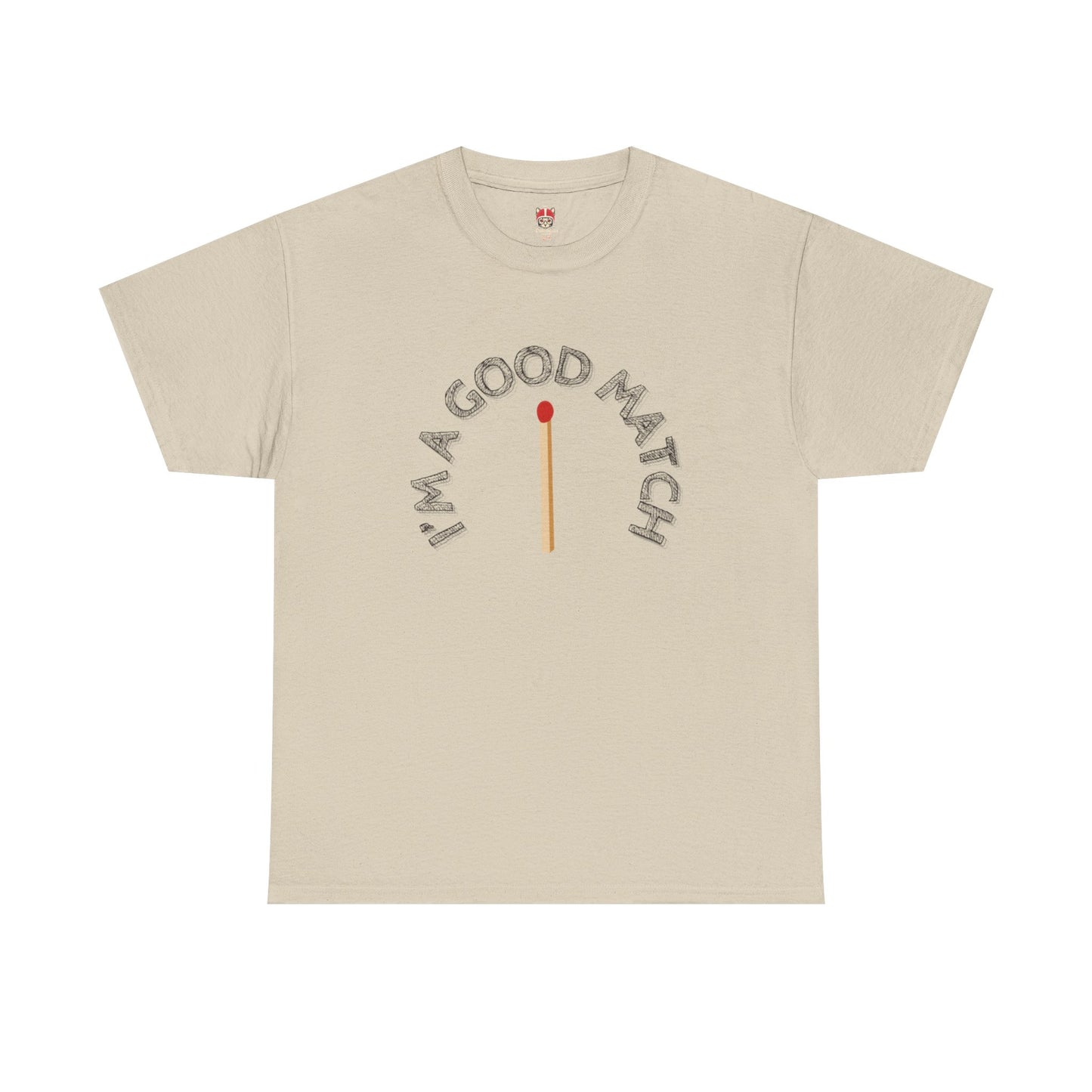 GOOD MATCH - Unisex Heavy Cotton Tee