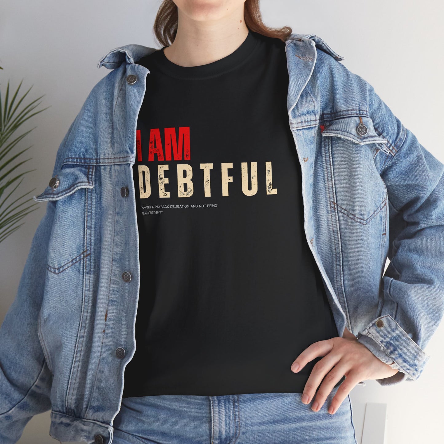 Debtful - Unisex Heavy Cotton Tee