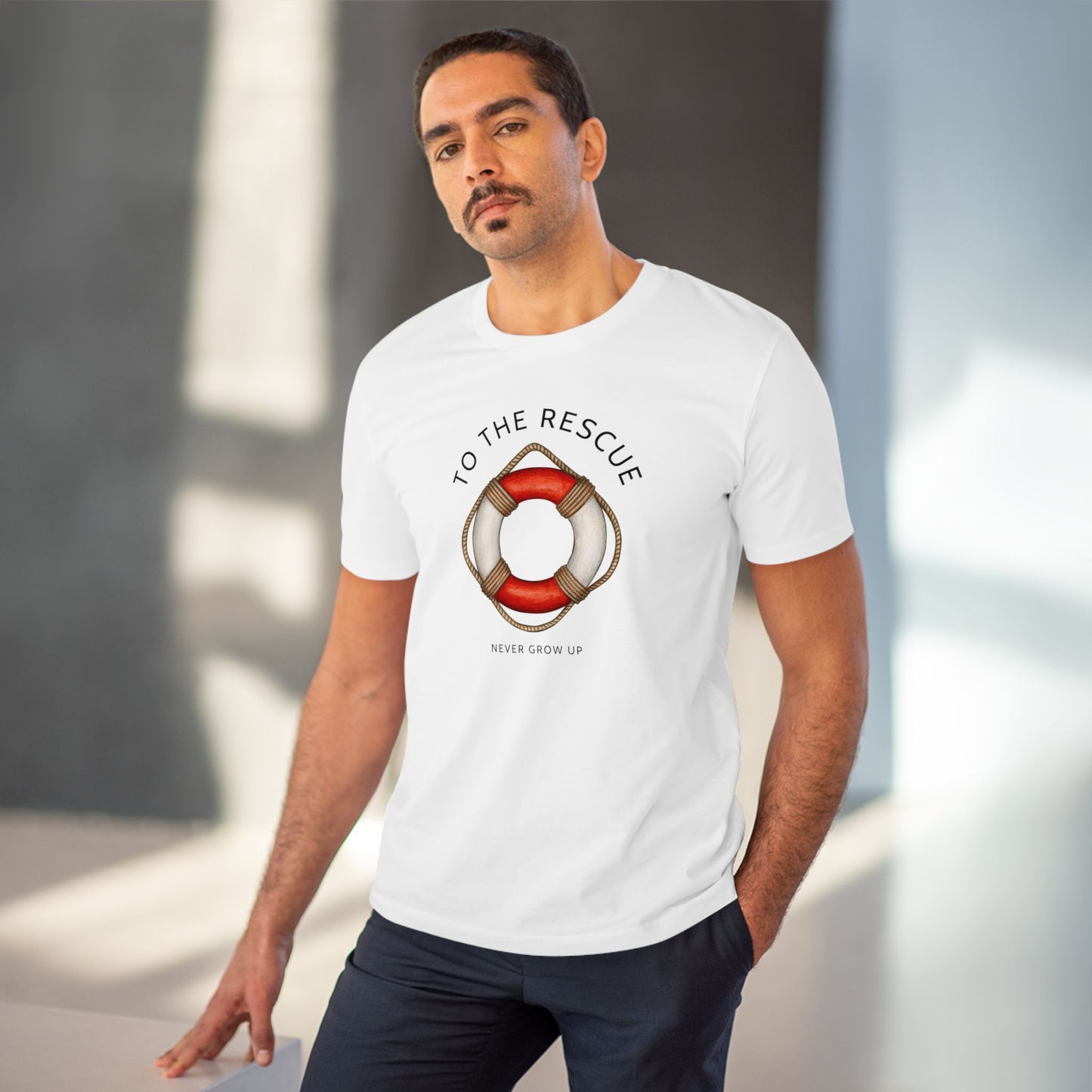 TO THE RESCUE - Organic T-shirt - Unisex